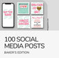 Social Media for a Baker | 100 Content Posts